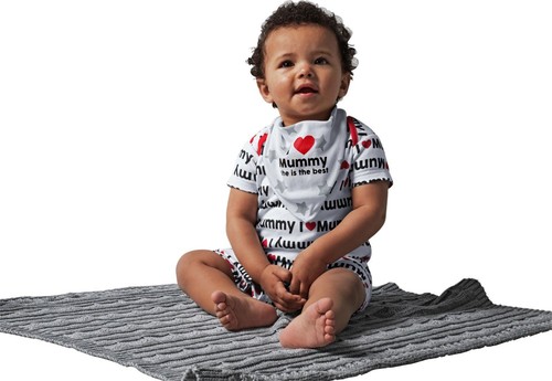 Babywear ensemble barboteuse - -,
