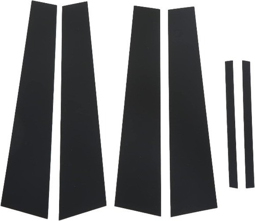 Door pillar decal - door, black