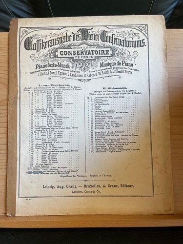 Beethoven six variations sur - variations,