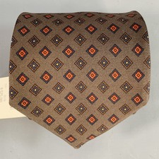 Cravate En Soie Diamant Rouge