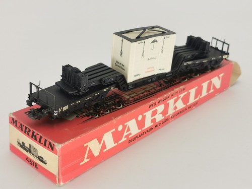 Märklin 4618 wagon surbaissé - mÄrklin,