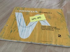 Honda Lead NH125 D E G scooter 125 NH liste catalogue pièces détachée édition 85