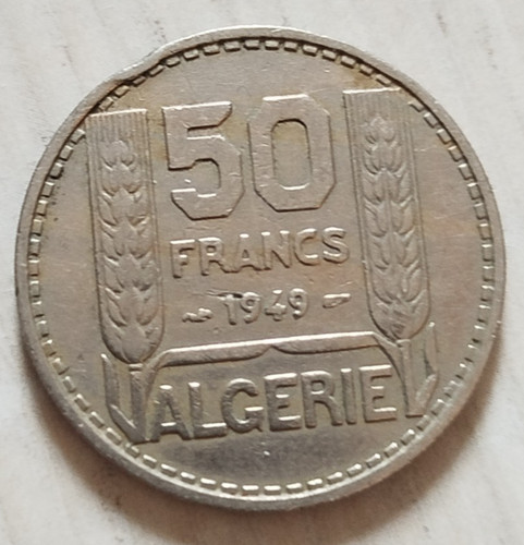 Pièce francs 1949 - 50,