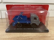 Camion Camionnette Miniature 1/43 Renault 2.5 Tonnes Multibenne Marrel 