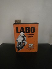 Ancien Bidon Huile Labo