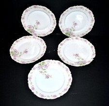 Carl TIELSCH Lot 5 assiettes