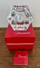 ?✨ Pendulette Pendule Horloge modèle Malmaison en cristal de Baccarat ✨?
