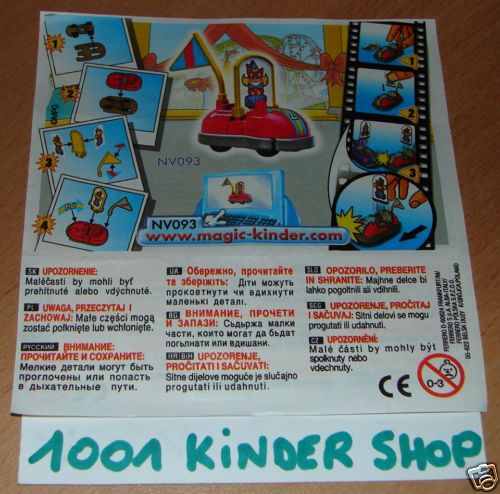 Kinder nv093 autoscooter - kinder, 93