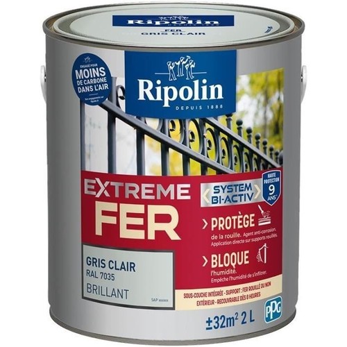 Peinture fer ripolin - -,