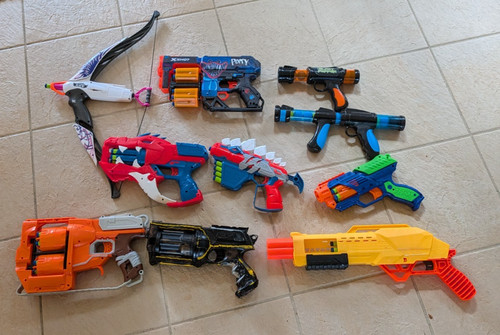 Nerf blasters darts - nerf,