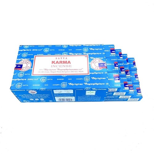 Encens karma satya 15 gr - karma, x