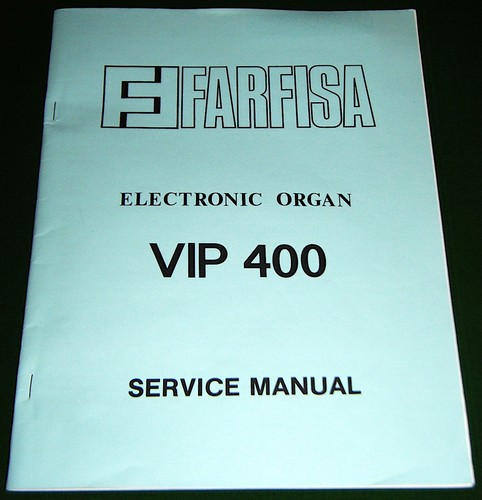 Farfisa organ vip 400 service - organ,