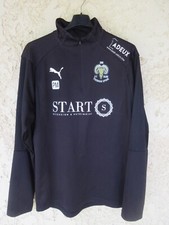 Maillot football DIJON TOISON D'OR training porté PUMA shirt jersey noir M