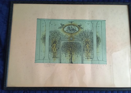 Carzou lithographie originale - lithographie,