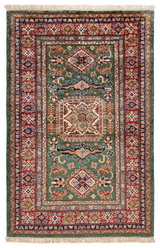 Kazak tapis oriental - oriental, fait