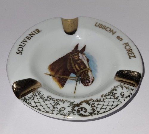 Ancien cendrier porcelaine - ancien, de