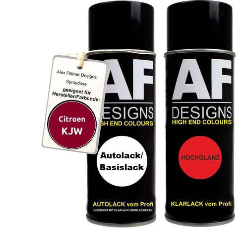Kit bombe aérosol peinture