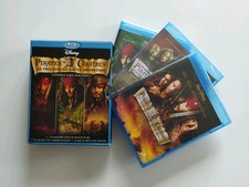 Pirates des Caraïbes- TRILOGIE EN HAUTE DÉFINITION- 3 DVD BLU-RAY