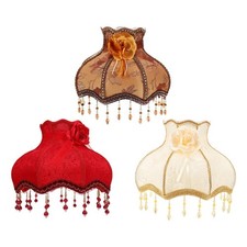 Abat-jour en tissu avec