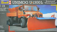 Maquette camion Unimog U1300L