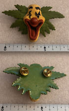 pin's pins CIRC Lyon Clown cannabis circus légalisation radio  original no repro