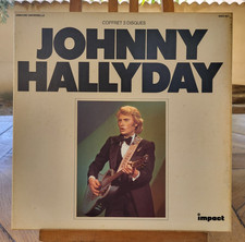 Johnny Hallyday  Coffret 3 LP Fra  Impact – 6993 001 Médias EX+