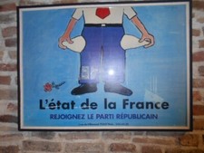 Affiche originale dessinee par - originale,