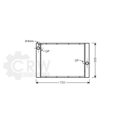 Radiateur refroidissement - radiateur,