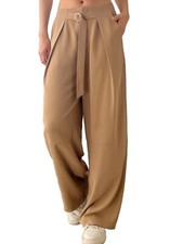 Pantalon Plissé Femme Avec