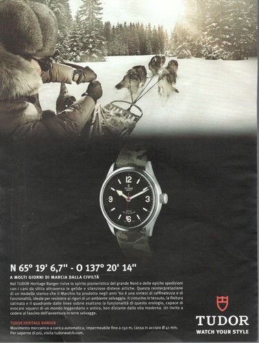 Tudor montre heritage ranger - heritage,