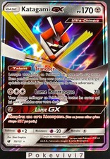 Carte Pokemon KATAGAMI 70/111 GX Ultra Rare Soleil et Lune 4 SL4 NEUF