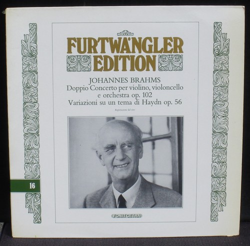 Furtwangler edition brahms - furtwangler,