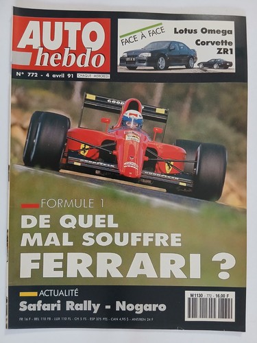 Auto hebdo 772 4 - hebdo, 4/4/1991