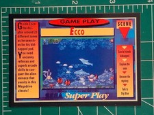 1992 PANINI SEGA SUPER PLAY