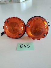 RENAULT 8 : FEUX CLIGNOTANTS AVANT (Export .orange  D/G .neufs)