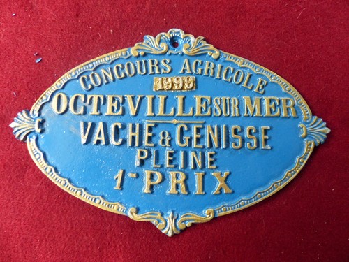 Plaque concours agricole - de,