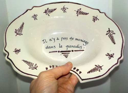 Plat barbe de barbier - plat,