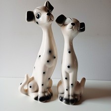 Lot De 2 Chien Dalmatien En