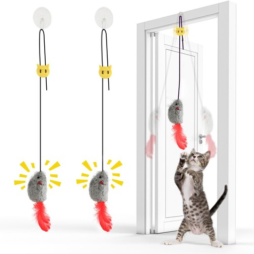 2pcs jouet chat interactif - chat,