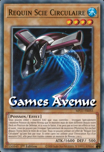 Requin scie - yu-gi-oh,