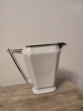 Ancienne Cafetière Verseuse porcelaine Original BLOCH & CO EICHWALD Art Déco