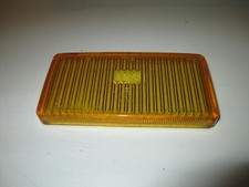 1 VERRE BOSCH JAUNE YELLOW HALOGEN 8303 ANTIBROUILLARD AB 180 mm X 90 mm