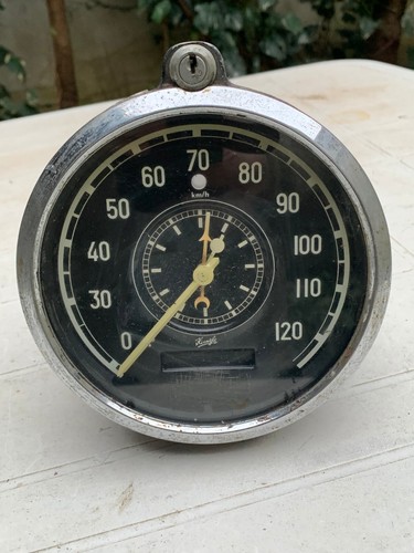 Ancien compteur voiture - compteur, de