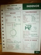 XDP4.88 - Fiche Technique Indenor