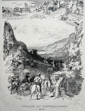 CHASSE LIEVRE Force LITHOGRAPHIE Charles Aubry MOTTE Dufouilloux XIX°