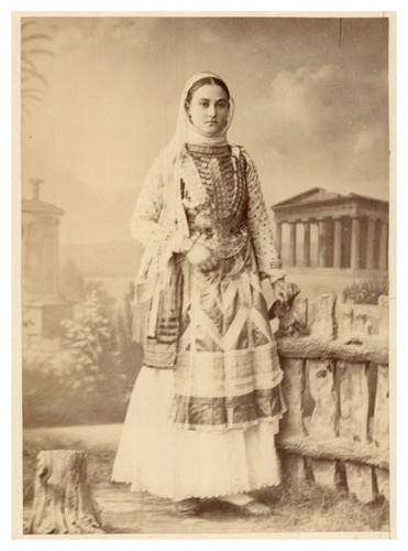 Grèce jeune femme - grèce,, en