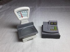 Commerce PLAYMOBIL - Balance et caisse enregistreuse, pour magasin ou boutique