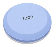 Meule 2in1 Puck Pierre à Affûter pour Hache & Jardinage Rond Grain 1000/2000