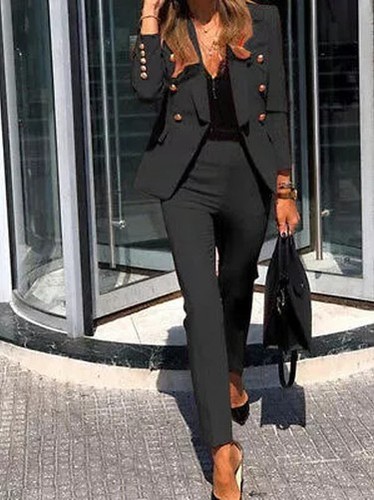 Ensemble tailleur femme noir - femme,