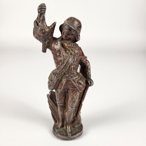 Chasse sculpture régule - chasse,